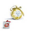 Shatterproof Ball Ornament (Gold) with Gift Boxes